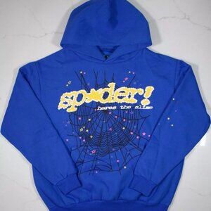 Blue Sp5der Hoddie
